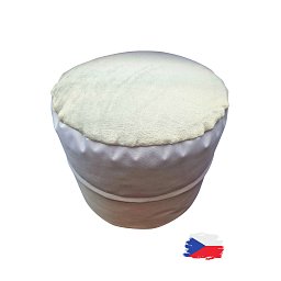 Obrázek pro produkt Válec kortexin šedý s fleecem⌀50x40 cm