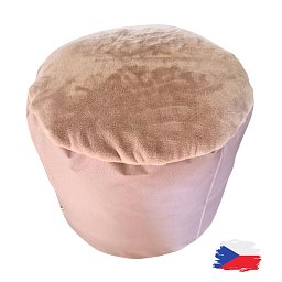 Obrázek pro produkt Válec kortexin béžový s fleecem⌀50X40 cm